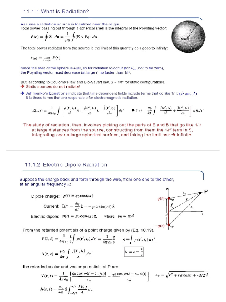 Radiation | PDF