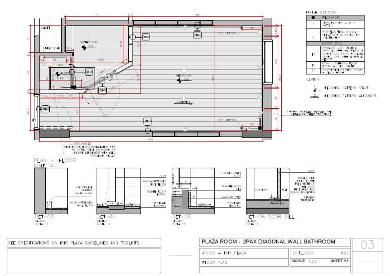 Accor Ibis Plaza Room Design Guidelines | PDF