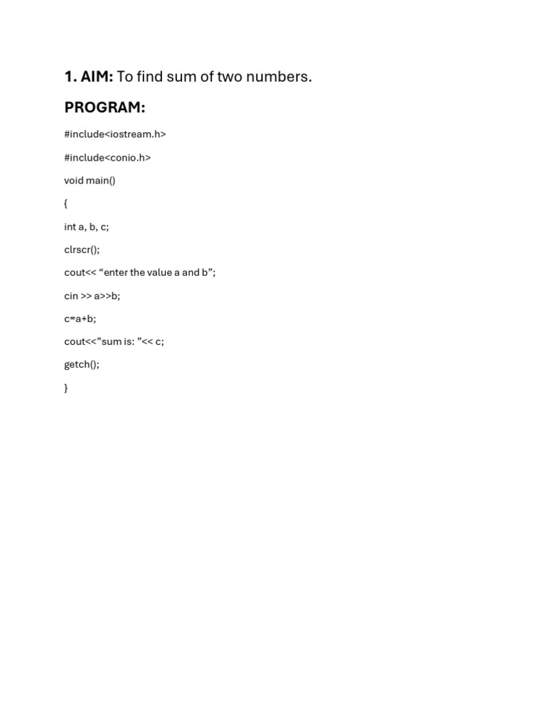 C++ Programming Examples and Concepts | PDF | Area | Namespace