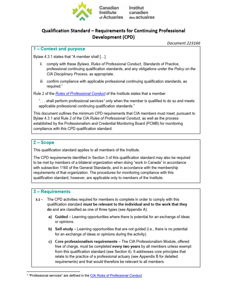 CIA CPD Requirements Overview 2024 | PDF | Audit | Regulatory Compliance