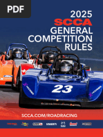 2011 SCCA Solo Rules | PDF | Suspension (Vehicle) | Motor Vehicle