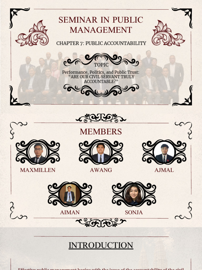 Chapter 7 Ads656 Seminar | PDF | Accountability | Performance Indicator