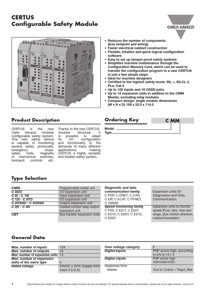 Configurable Safety Module Overview | PDF | Relay | Electrical Connector