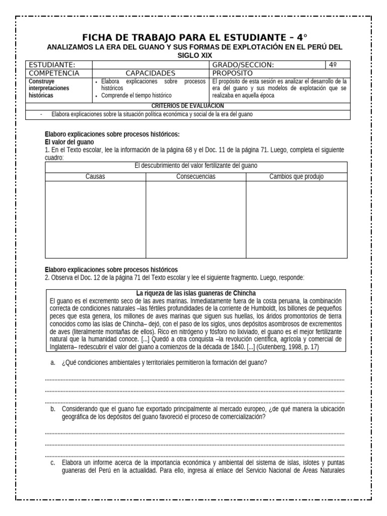 Unidad 4 - Ficha Sem 3 - CC - SS 4° | PDF | Votación | Elecciones