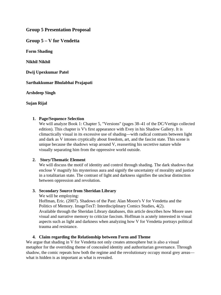 Group 5 Presentation Proposal | PDF