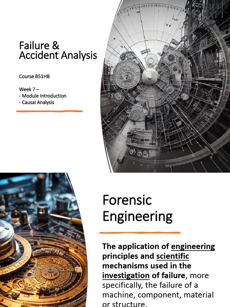 Failure and Accident Analysis Overview | PDF | Reliability Engineering