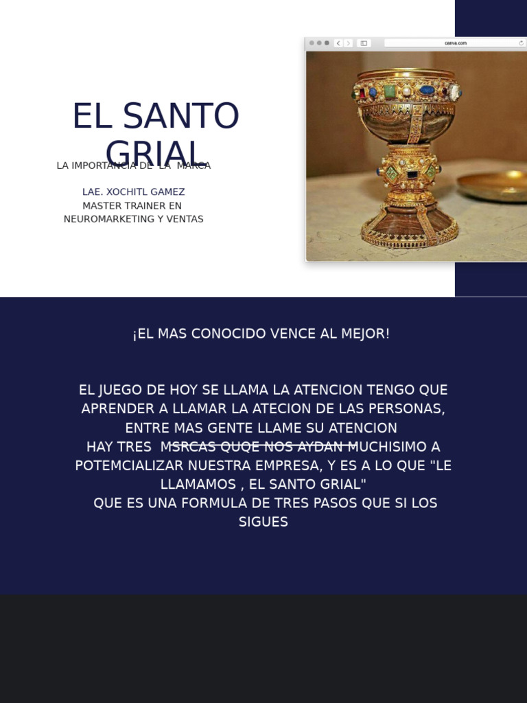 El Santo Grial Pdf