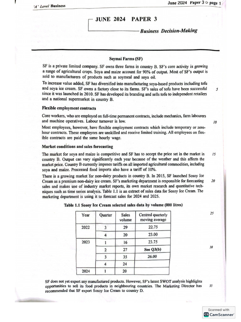 Past Paper 2024 | PDF