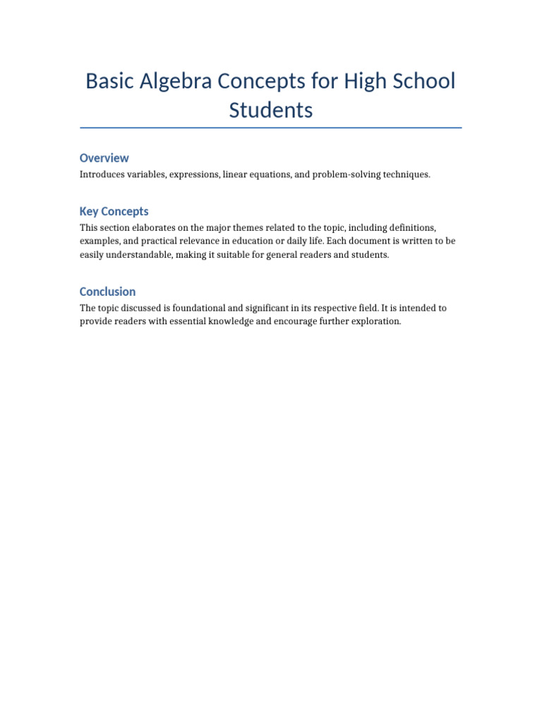Useful Education Doc 7 | PDF