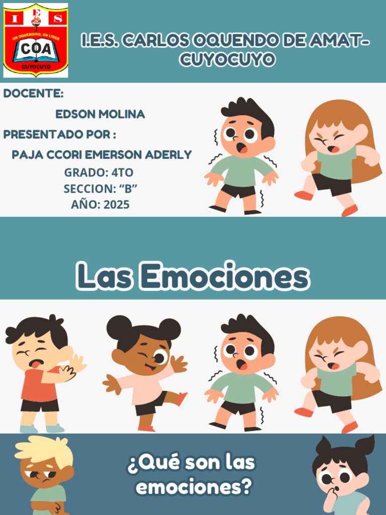 Comprendiendo las Emociones en Niños | PDF | Las emociones | Ira