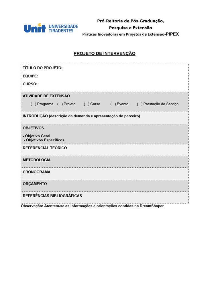 Projeto INTERVEN - O Pipex Unit | PDF