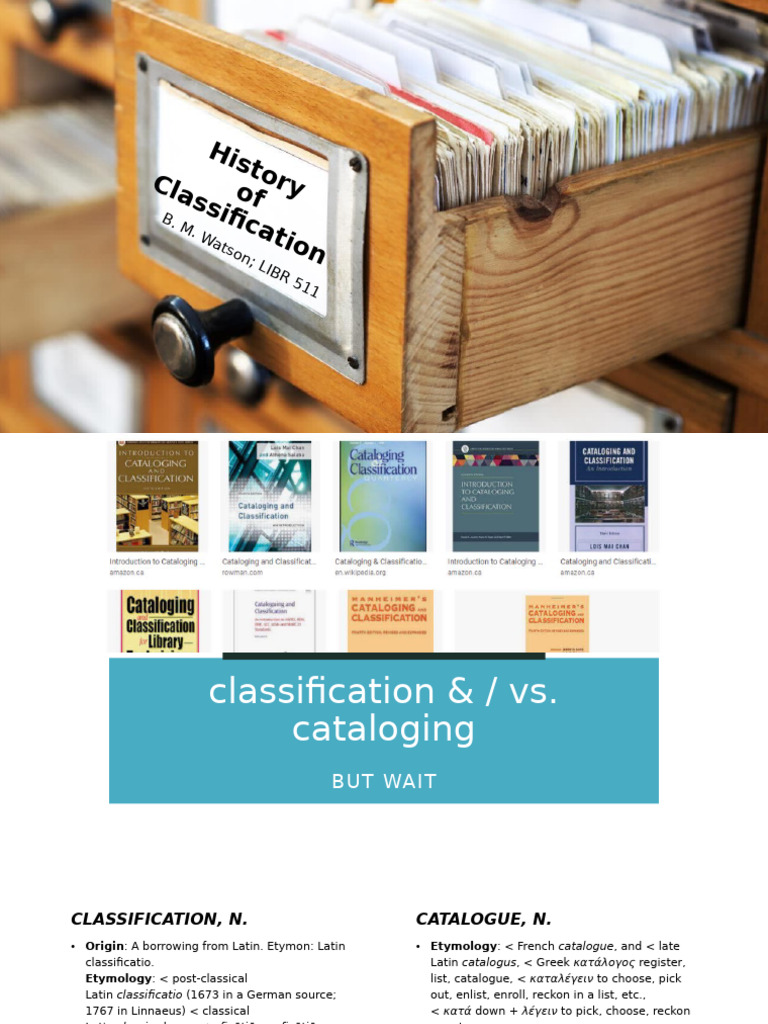 Evolution of Library Classification | PDF | Linguistics | Lexicology