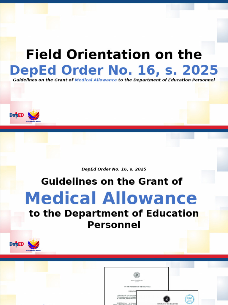Field Orientation Medical - Allowance - PPT - New | PDF | Dentistry ...