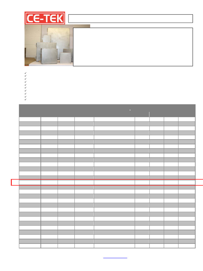 ACEX Ex e Junction Boxes Overview | PDF