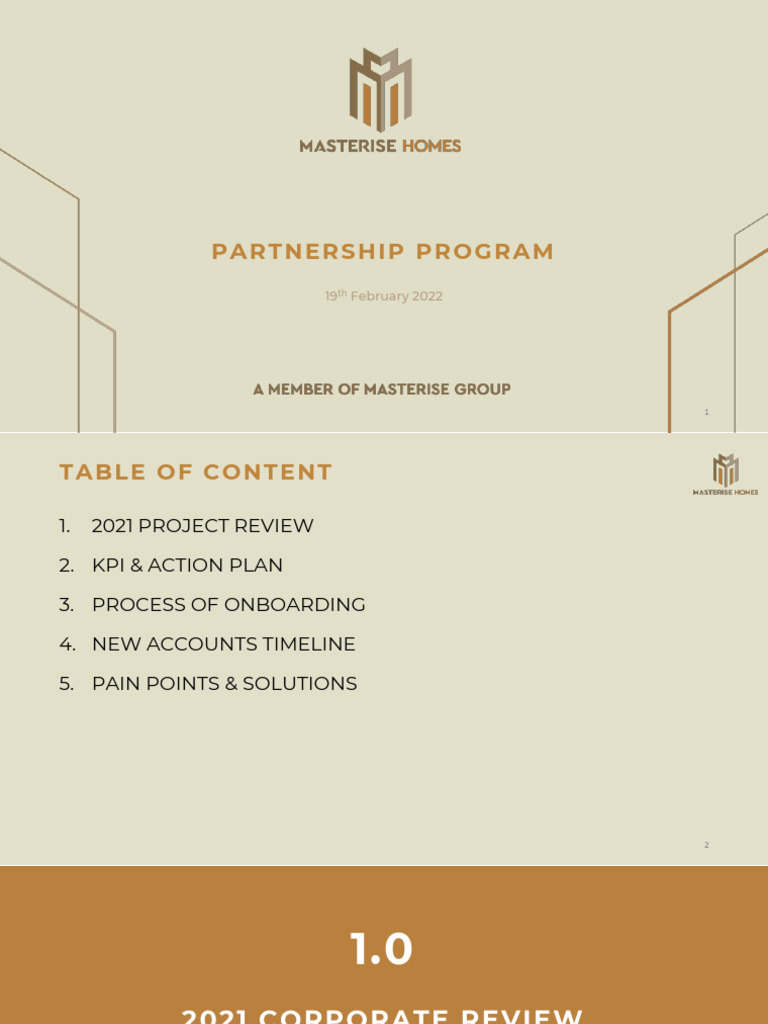 Parternship Program - A Relook 2022 - 19feb22 | PDF | Economies | Business