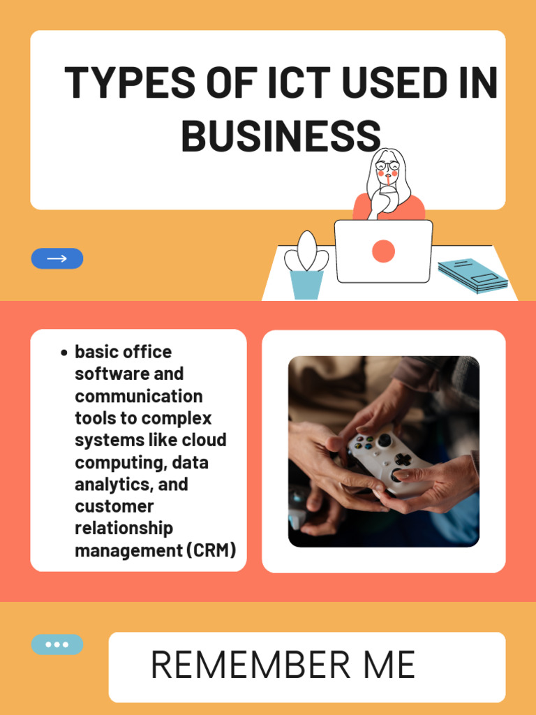 Types of Ict Used in Business 1 | PDF