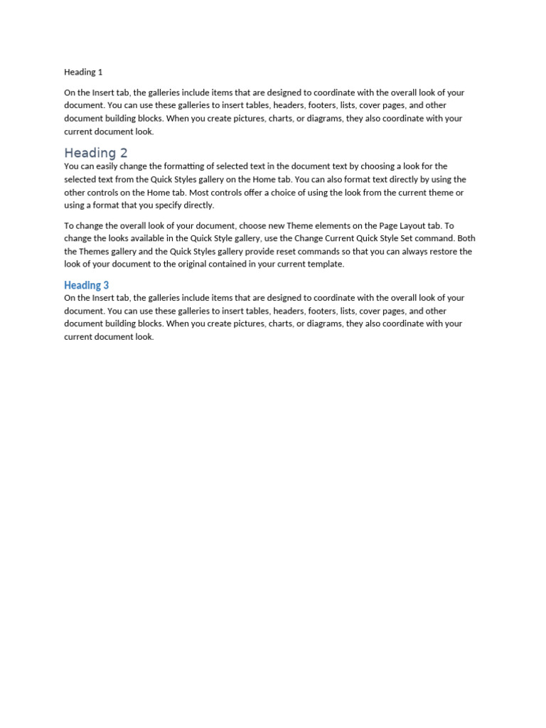 Document Formatting and Design Tips | PDF