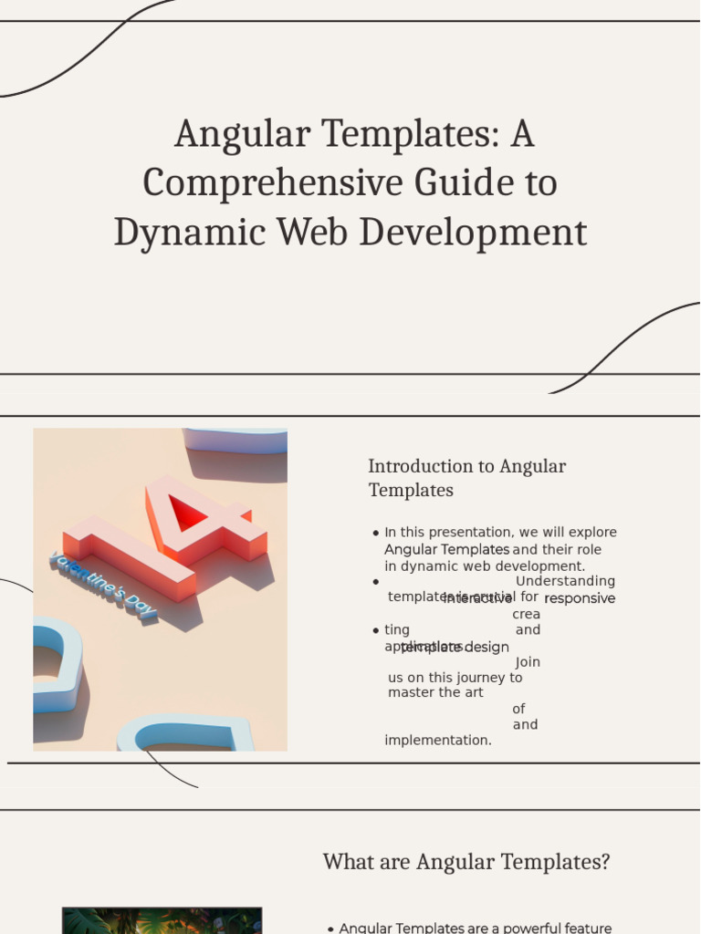 Mastering Angular Templates for Web Dev | PDF