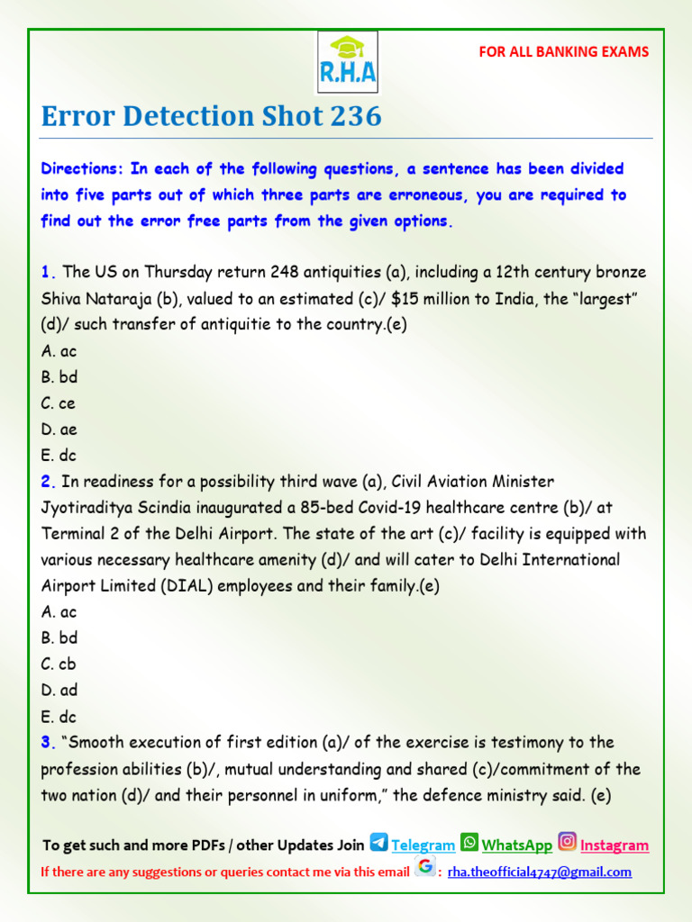 Error Detection Shot 236 | PDF | Linguistics | Syntax
