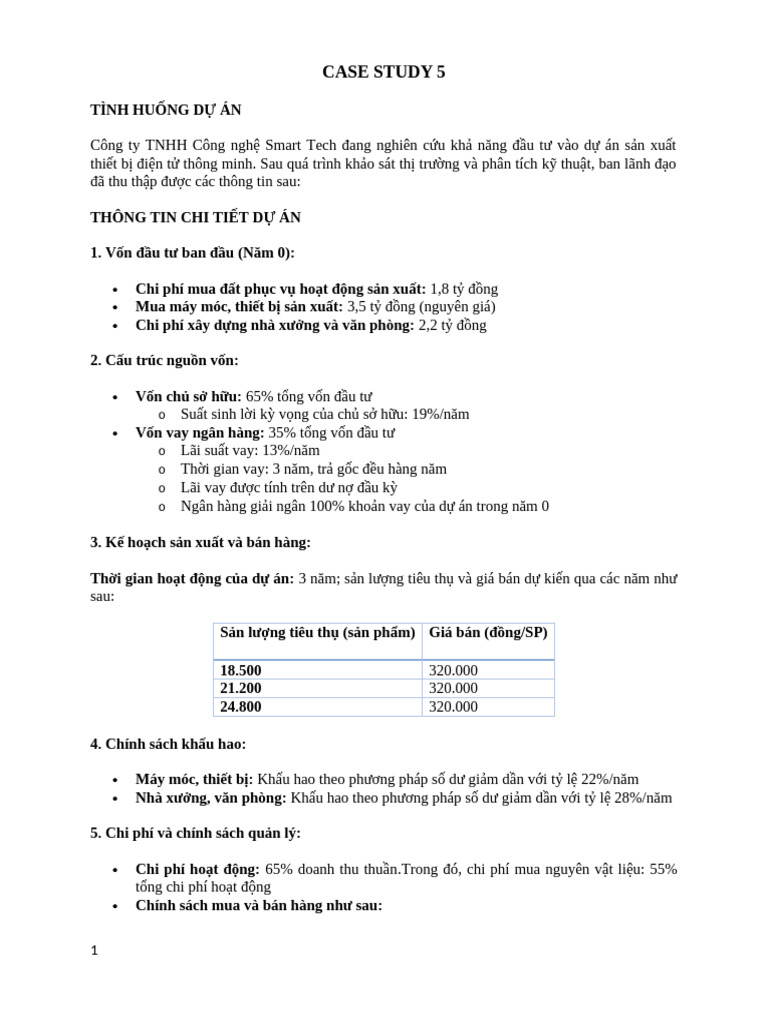 Case Study 5 - ST | PDF