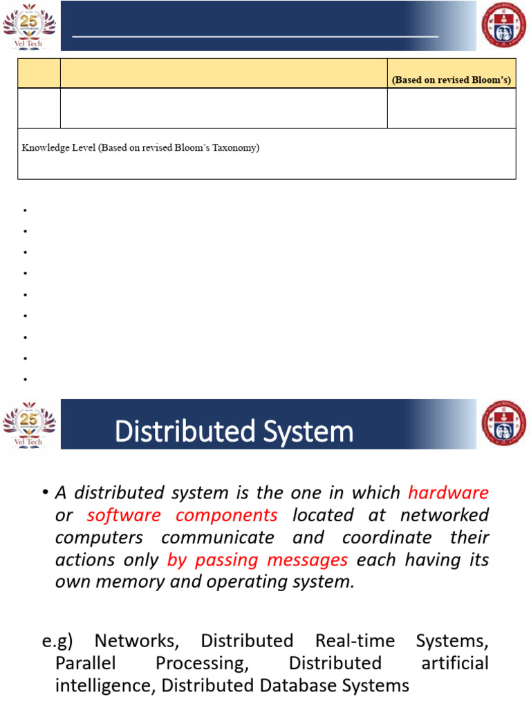 Distributed Computing Systems Overview | PDF | Parallel Computing ...