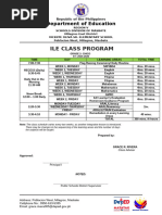 Class Program Matatag Grade 2 | PDF