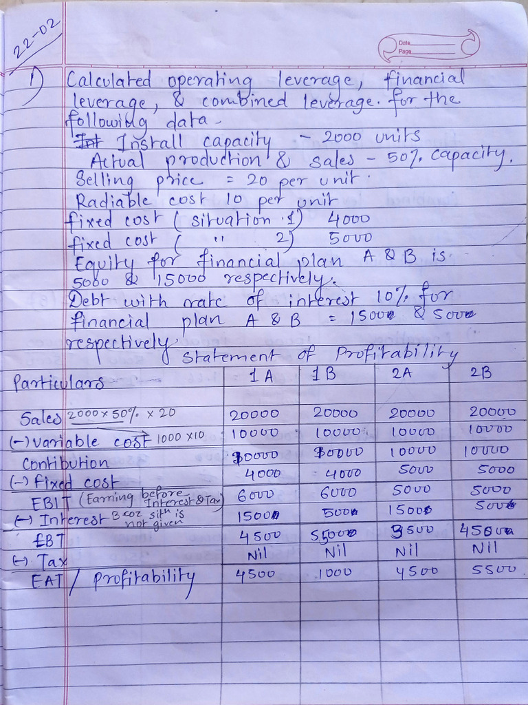 Financial Management For Banks (2nd PDF | PDF | Leverage (Finance ...