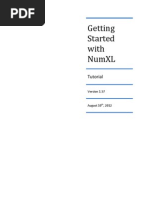 Download NumXL - Getting Started by Spider Financial SN88660189 doc pdf