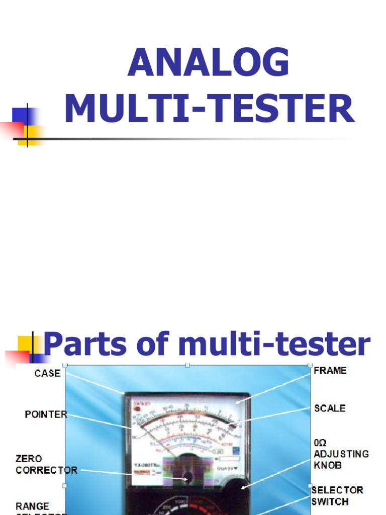 RX1K Multimeter Operation Guide | PDF