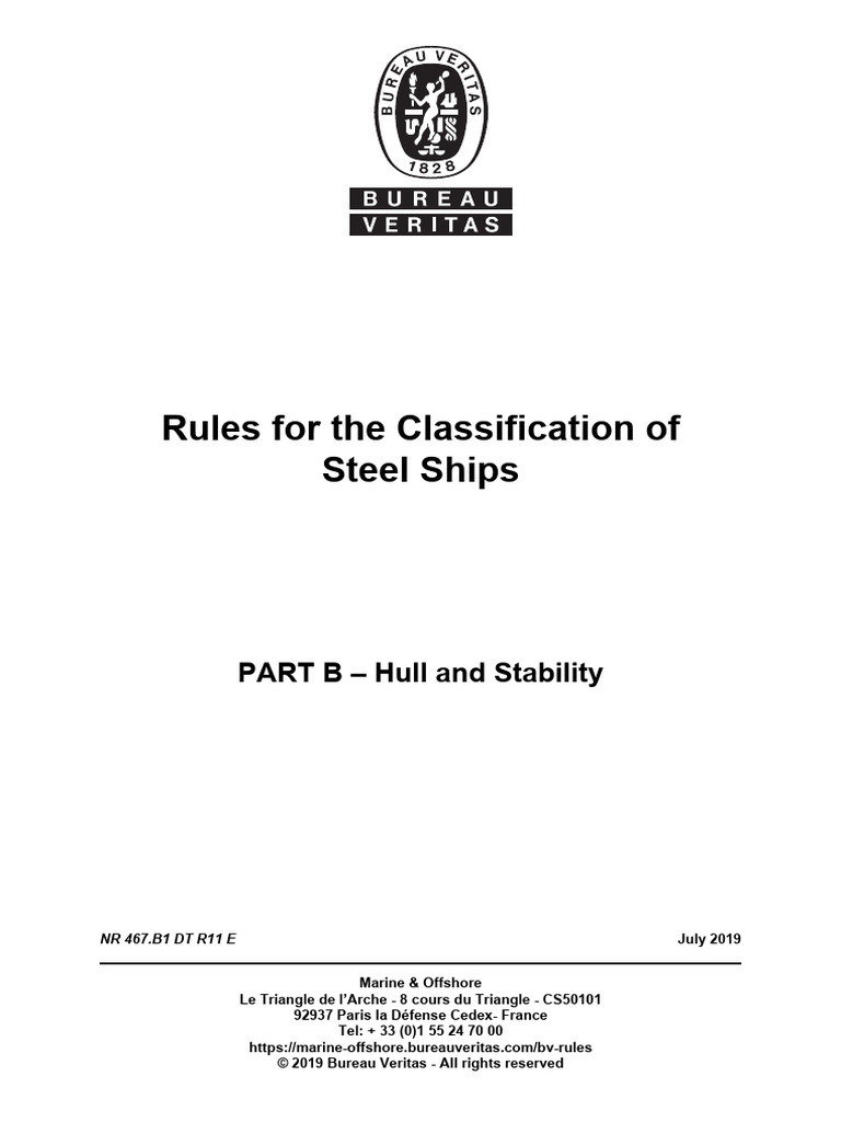 Rules for Steel Ship Classification | PDF | Indemnity