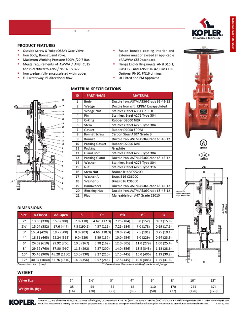 Mech Valves Catalogue Overview | PDF | Valve | Steel