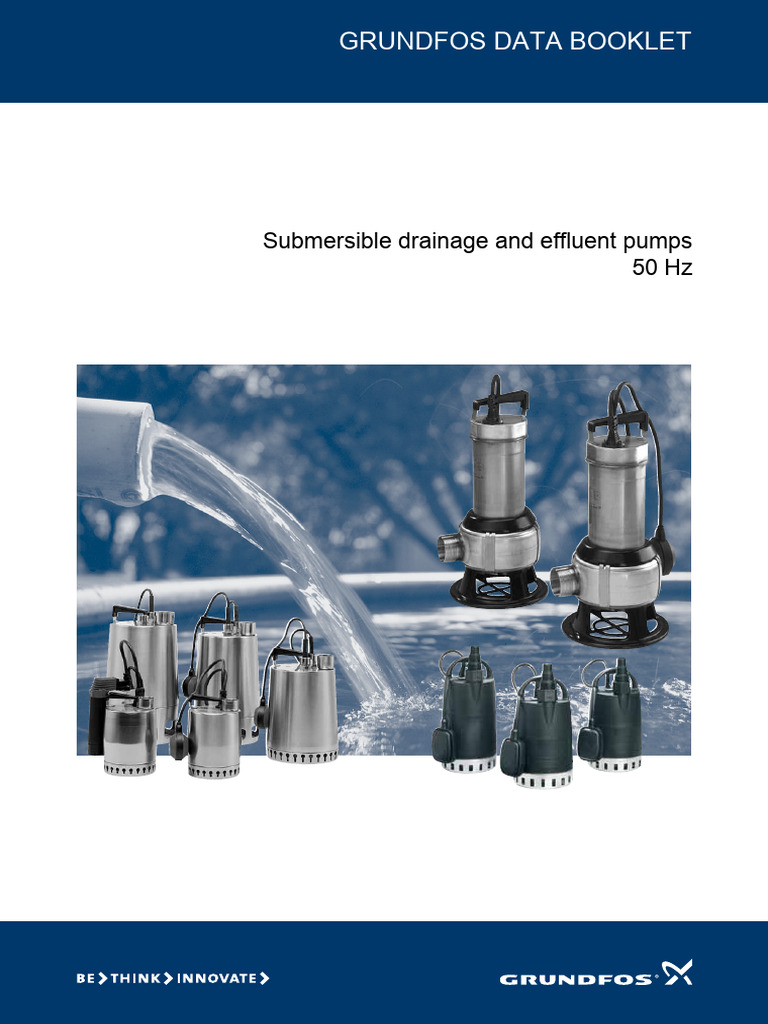 Grundfos Unilift Submersible Pumps Guide | PDF | Pump | Pipe (Fluid ...
