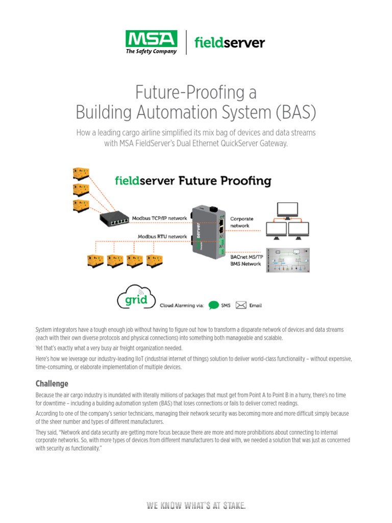 Streamlining BAS with QuickServer Gateway | PDF | Computer Network ...