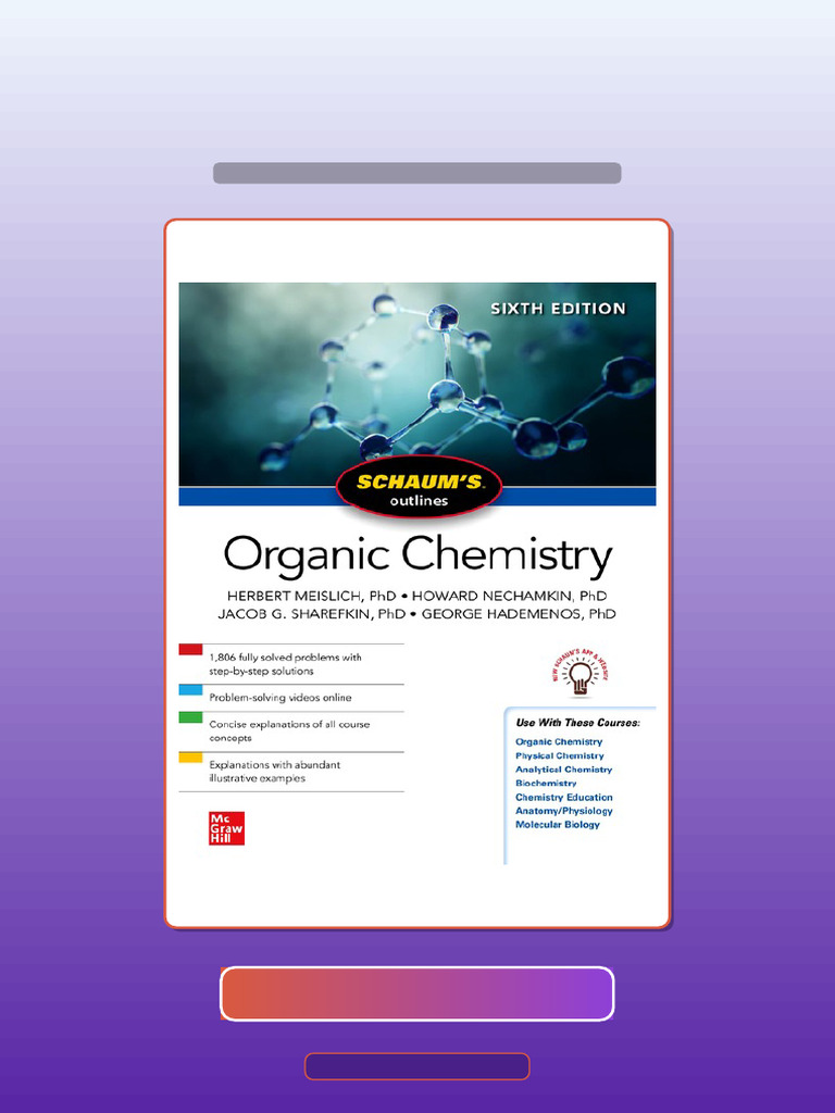 Real Test Bank Schaums Outline of Organic Chemistry Sixth Edition ...