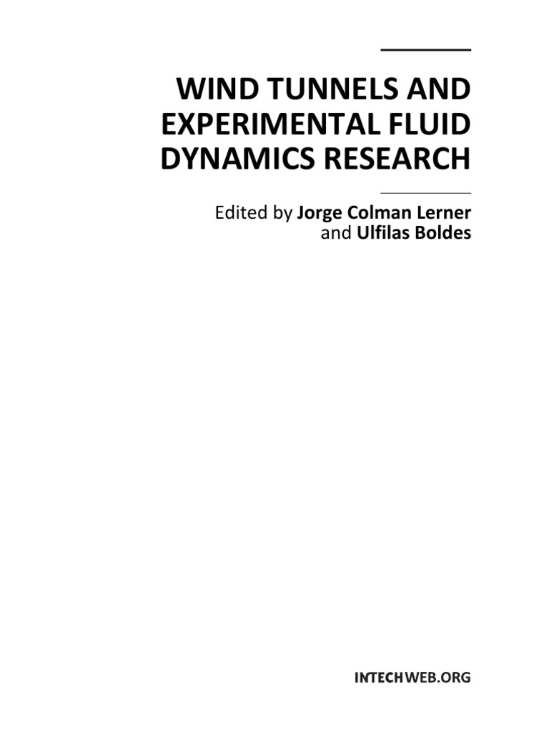Wind Tunnels and Experimental Fluid Dynamics Research | PDF | Principal ...