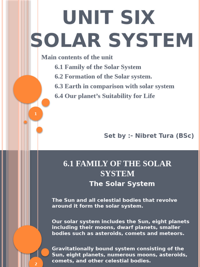 Overview of the Solar System | PDF | Solar System | Planets