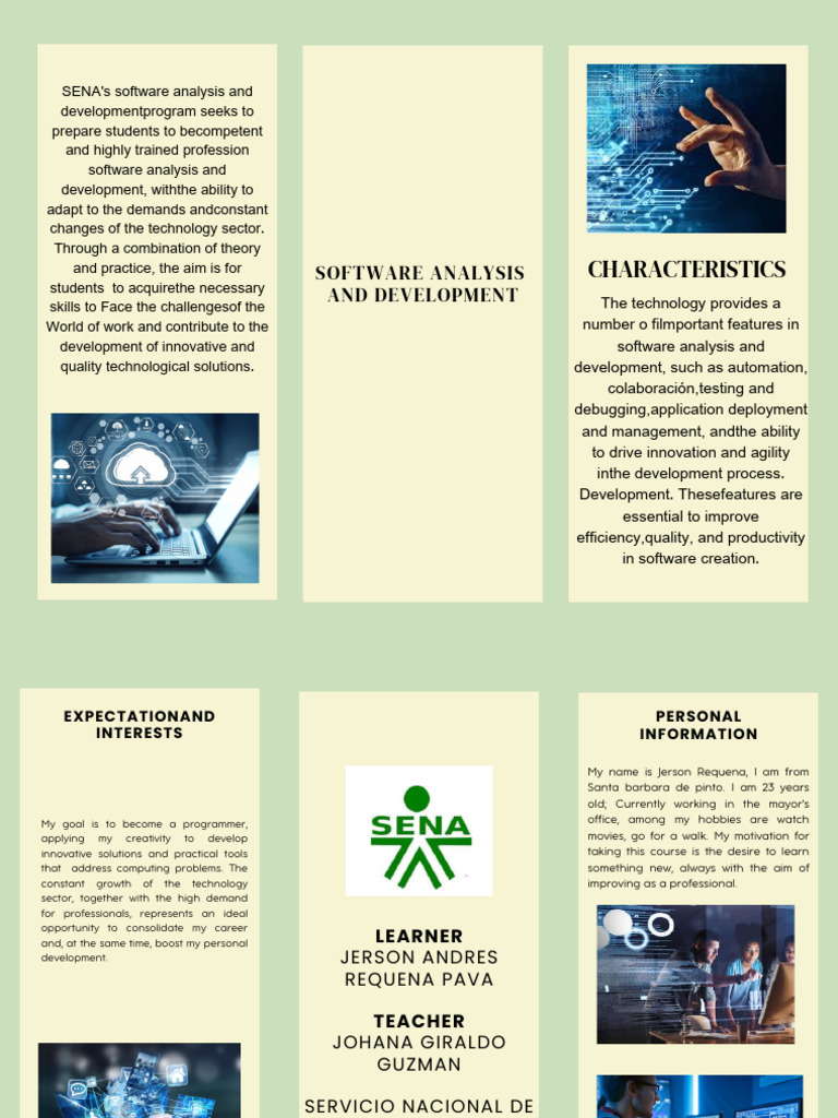 SENA Software Analysis & Development Program | PDF | Software | Computing