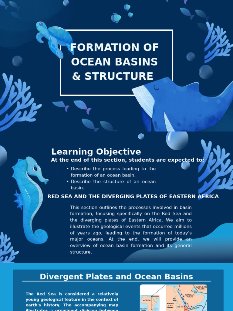 Ocean Basin Formation and Structure | PDF | Sedimentary Basin | Plate ...