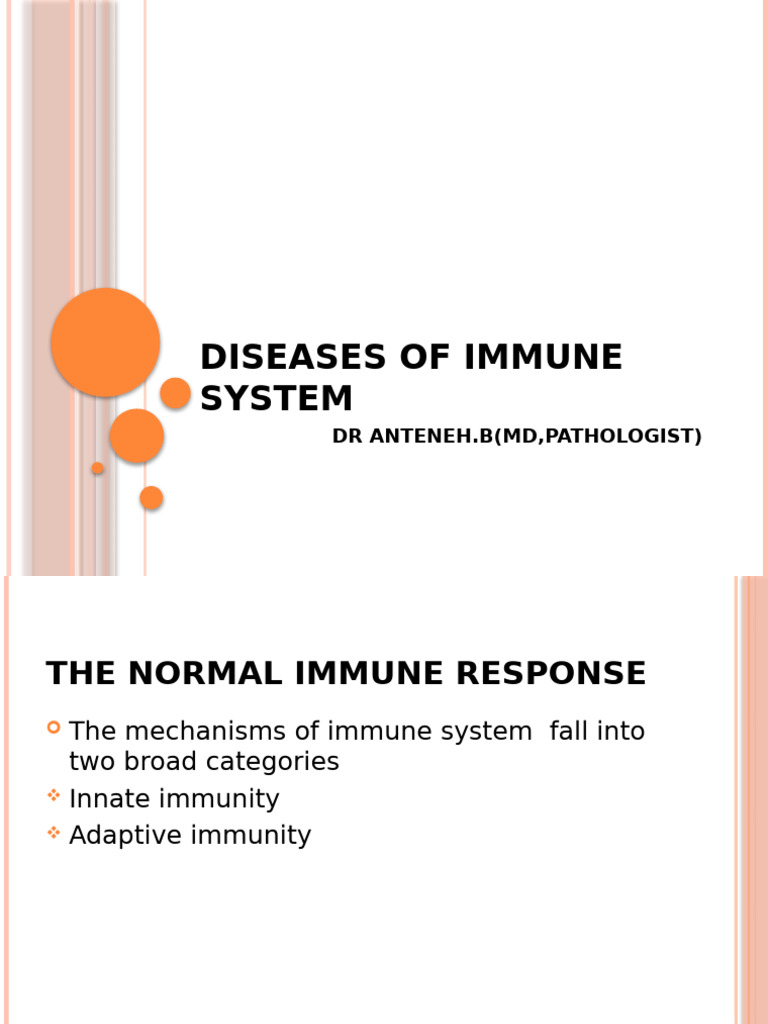 Immune System Diseases Overview | PDF | T Cell | Immune Tolerance