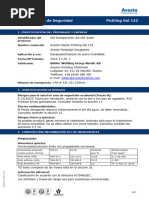 Hoja de Seguridad Vortexx Ecolab | PDF | Reciclaje
