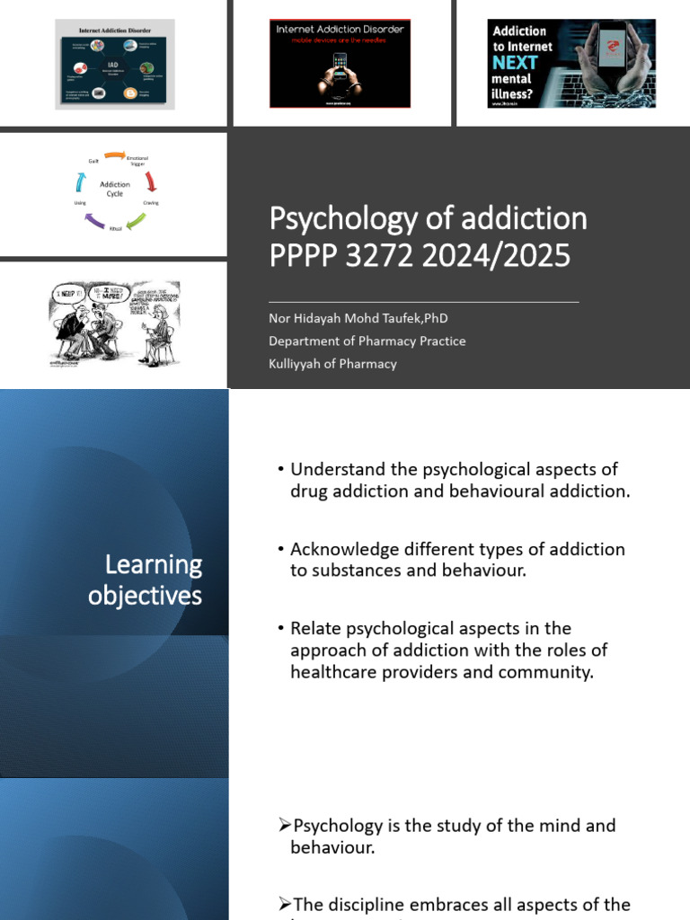 Understanding Addiction Psychology | PDF | Mental Disorder | Substance ...