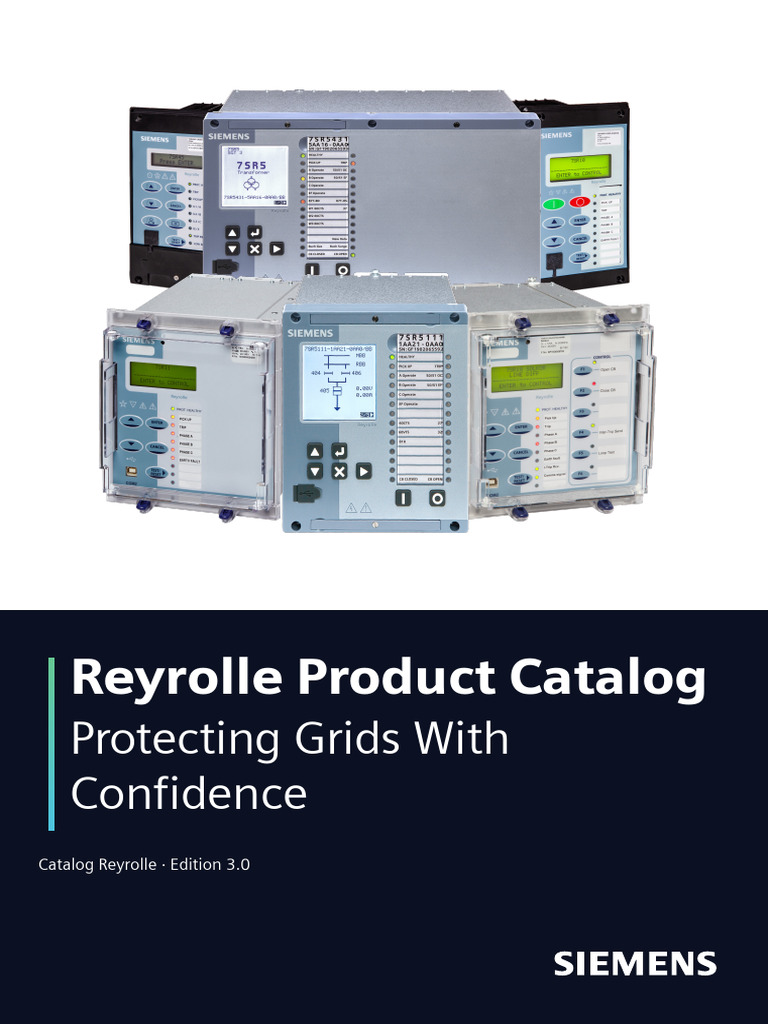 Reyrolle Product Catalog Edition 3 | PDF | Relay | Automation