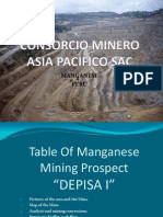 Mining Prospect Manganese Depisa I