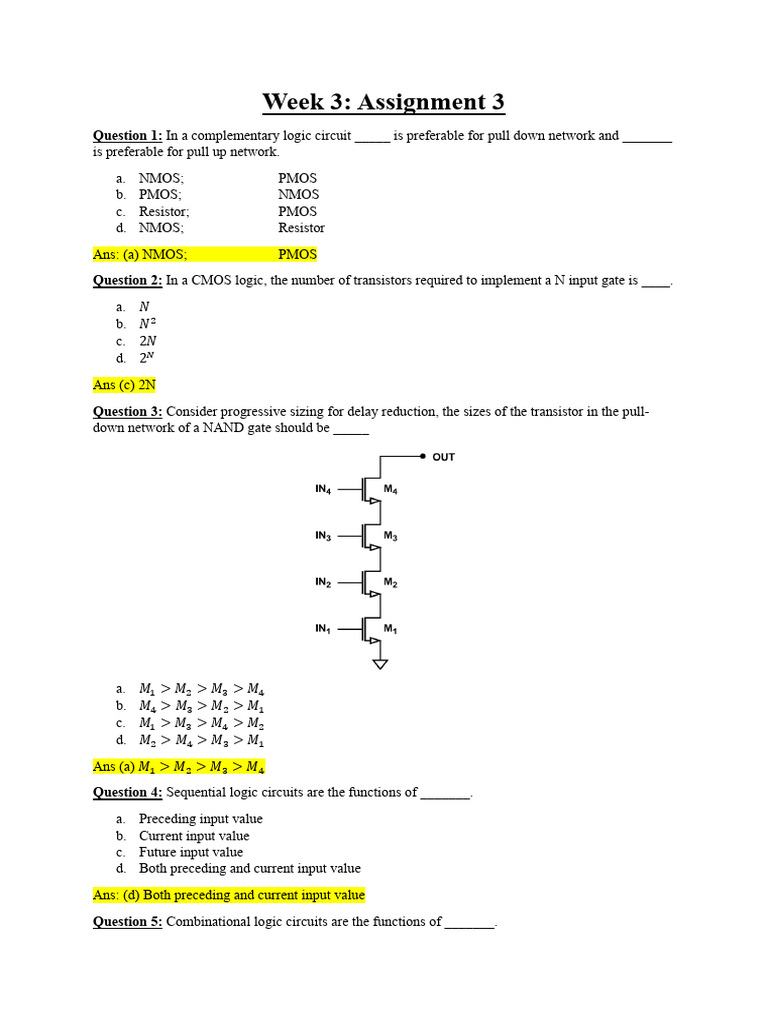 VLSI CMOS Logic Circuit Analysis | PDF | Logic Gate | Cmos