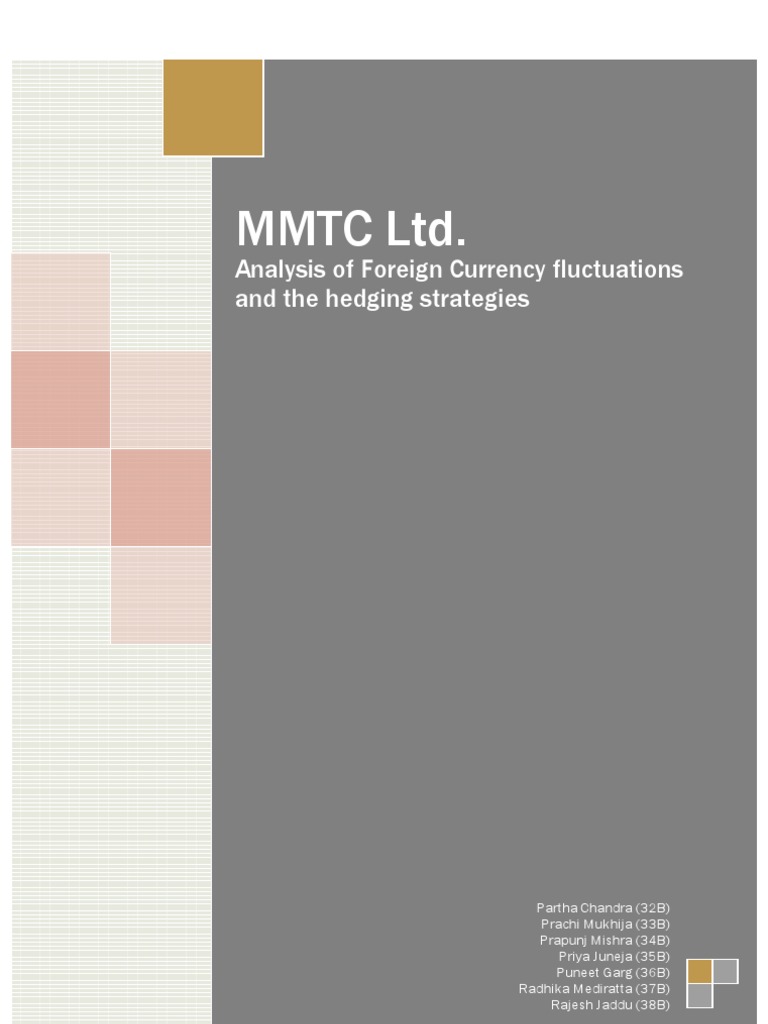 MMTC Ltd. Forex Analysis and Strategies | PDF | Market Liquidity ...