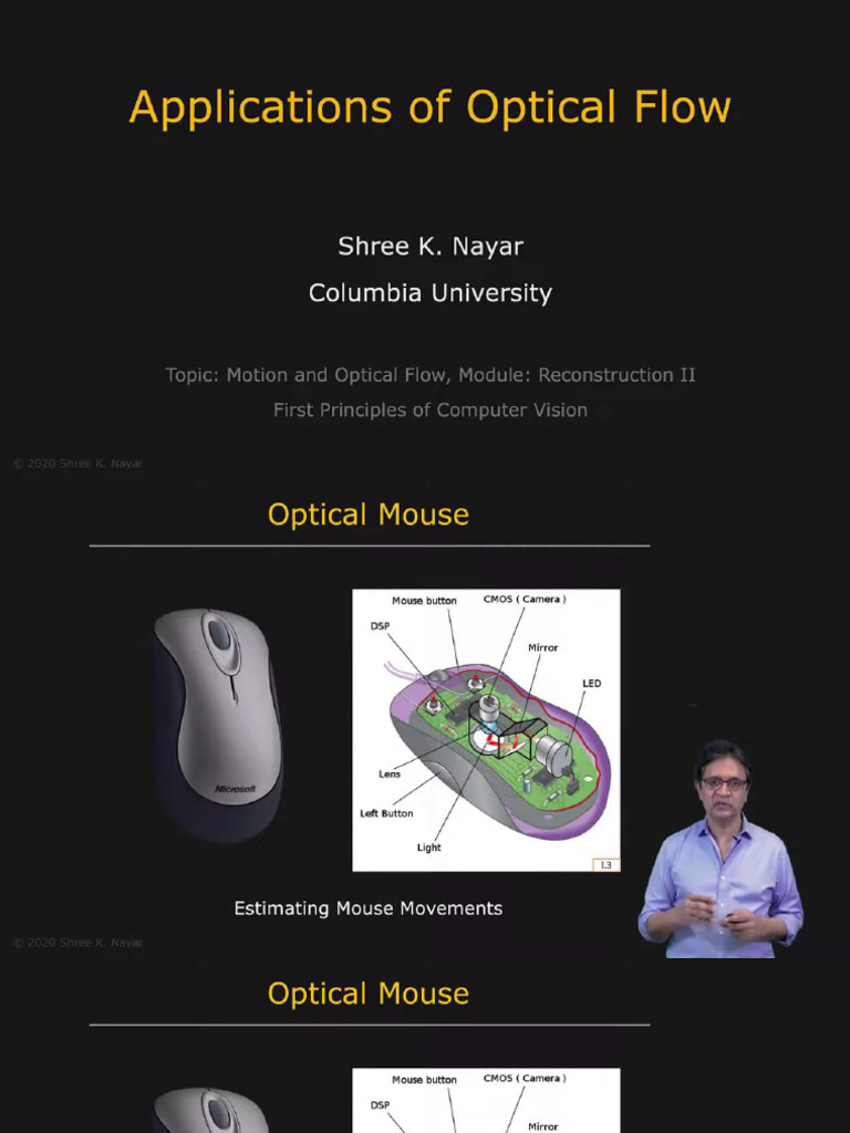 06.application of Optical Flow - Optical Flow | PDF