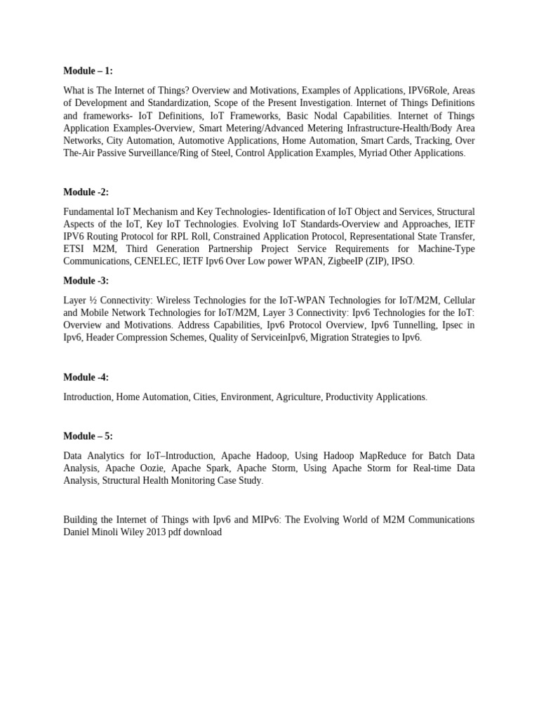 Understanding Internet of Things (IoT) | PDF