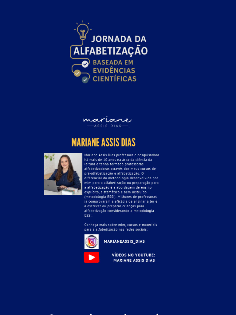 Metodologia ESSI para Alfabetização Eficaz | PDF | Alfabetização ...