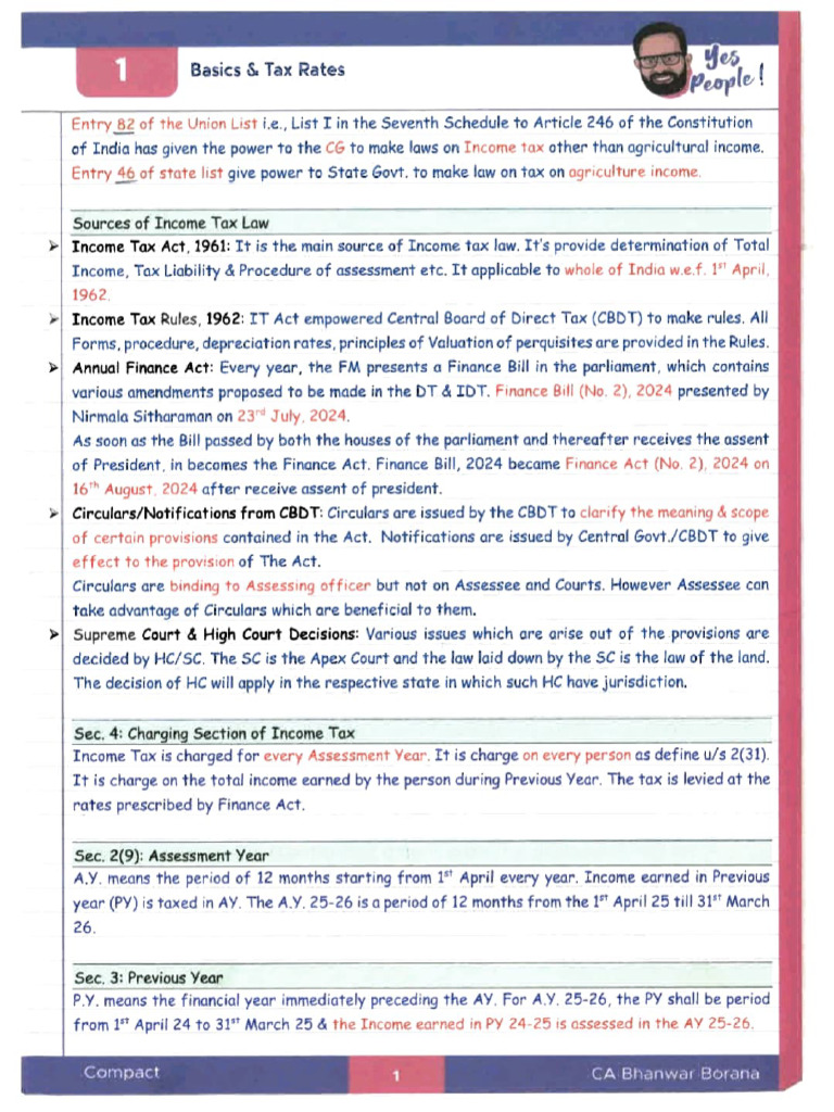 Basic Concepts DT BB Sir | PDF
