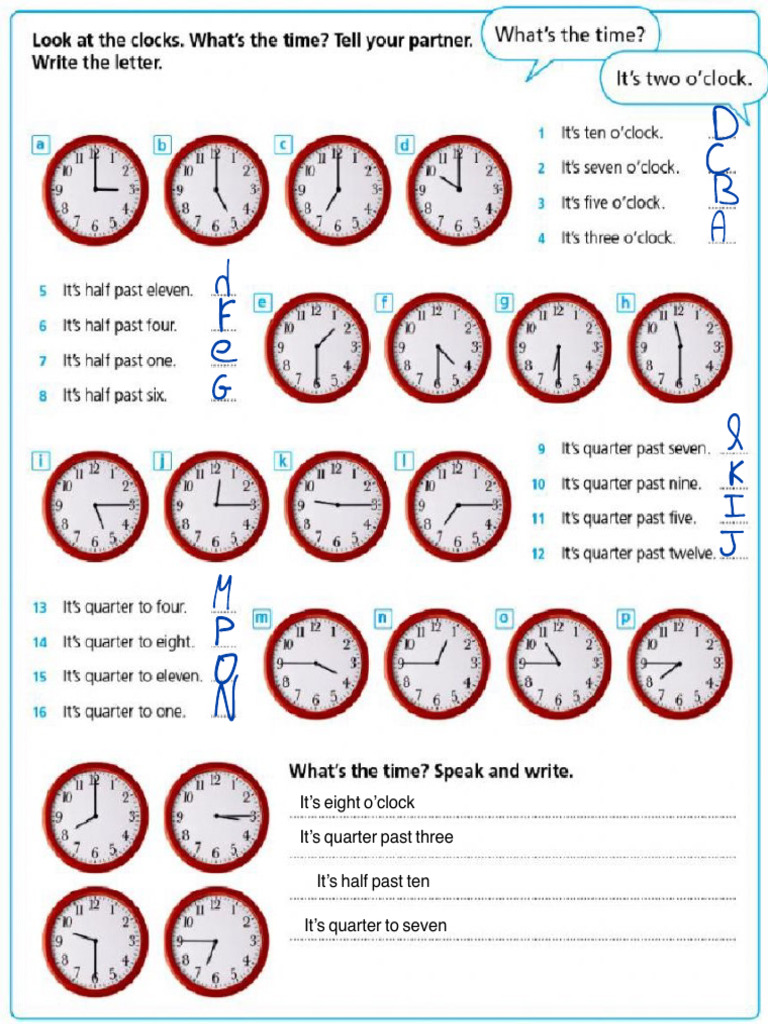 B - Time - E1 | PDF